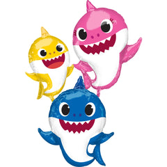 Baby Shark Gliding Foil Balloons - Air Walker Set
