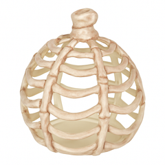Spooky Bone Pumpkin Halloween Decoration