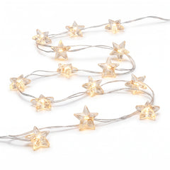 Star Fairy LED String Lights - 5.5 ft Battery Operated Decoration