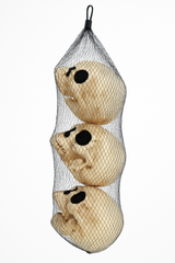 Halloween Numb Skulls Trio - Spooky Non-Electrical Decor