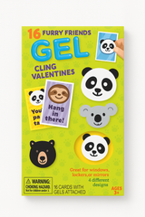 Furry Friends Valentine's Gel Cling Kit
