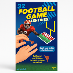 Valentine's Day Football Game Exchange Cards Kit