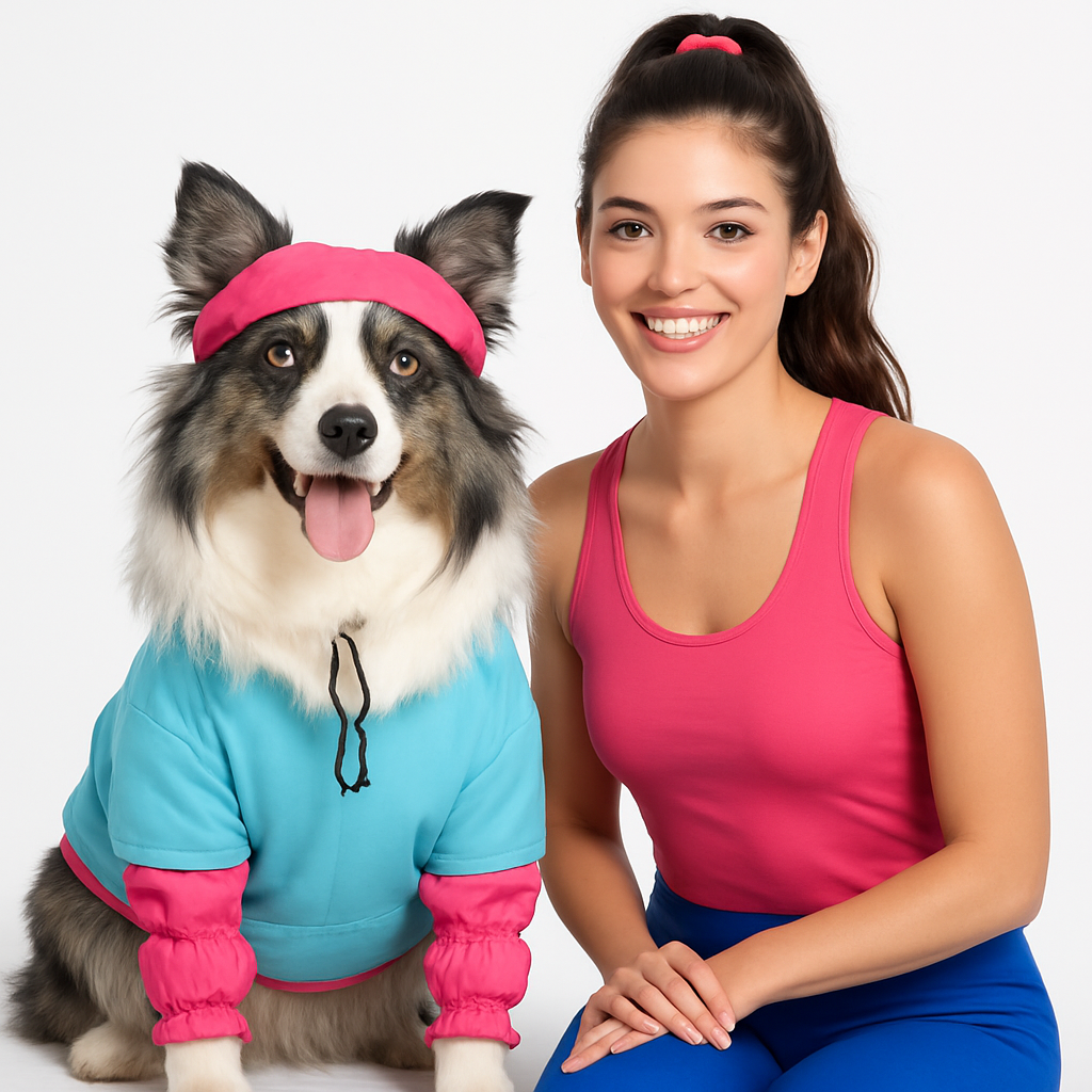 Aerobics Pup Costume - XS
