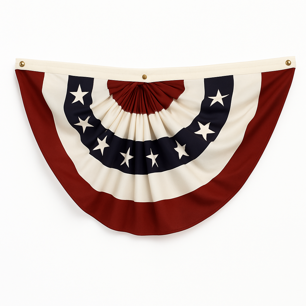 Americana Patriotic Poly Cotton Bunting