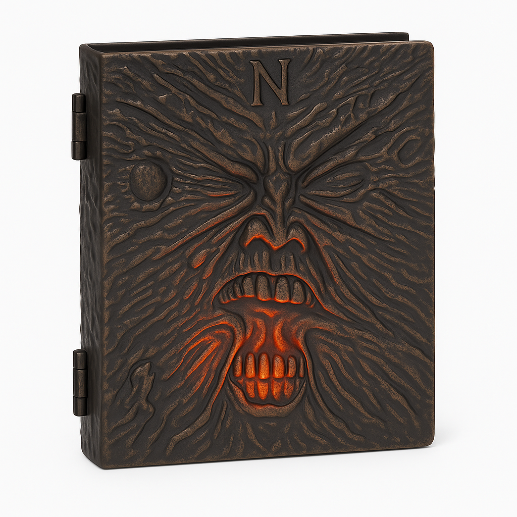 Spooky LED Necronomicon Halloween Decoration
