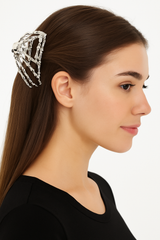 Spooky Skeleton Skull Claw Hair Clip - Halloween Accessory