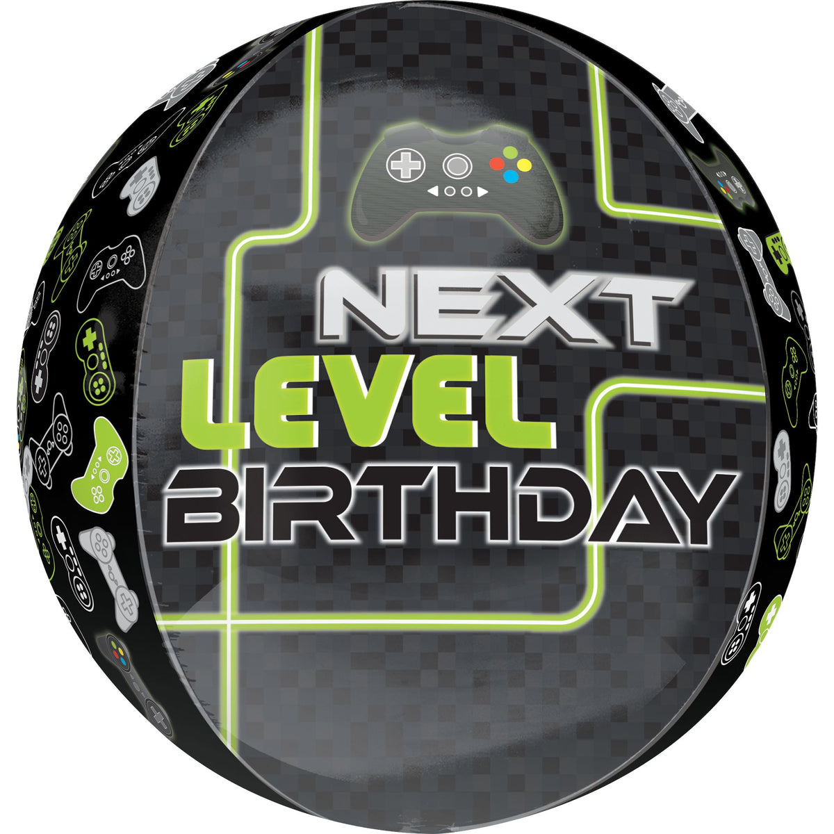 Next Level Birthday Gaming Foil Balloon