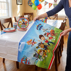 Paw Patrol Adventures Plastic Table Cover - Kids Birthday Party