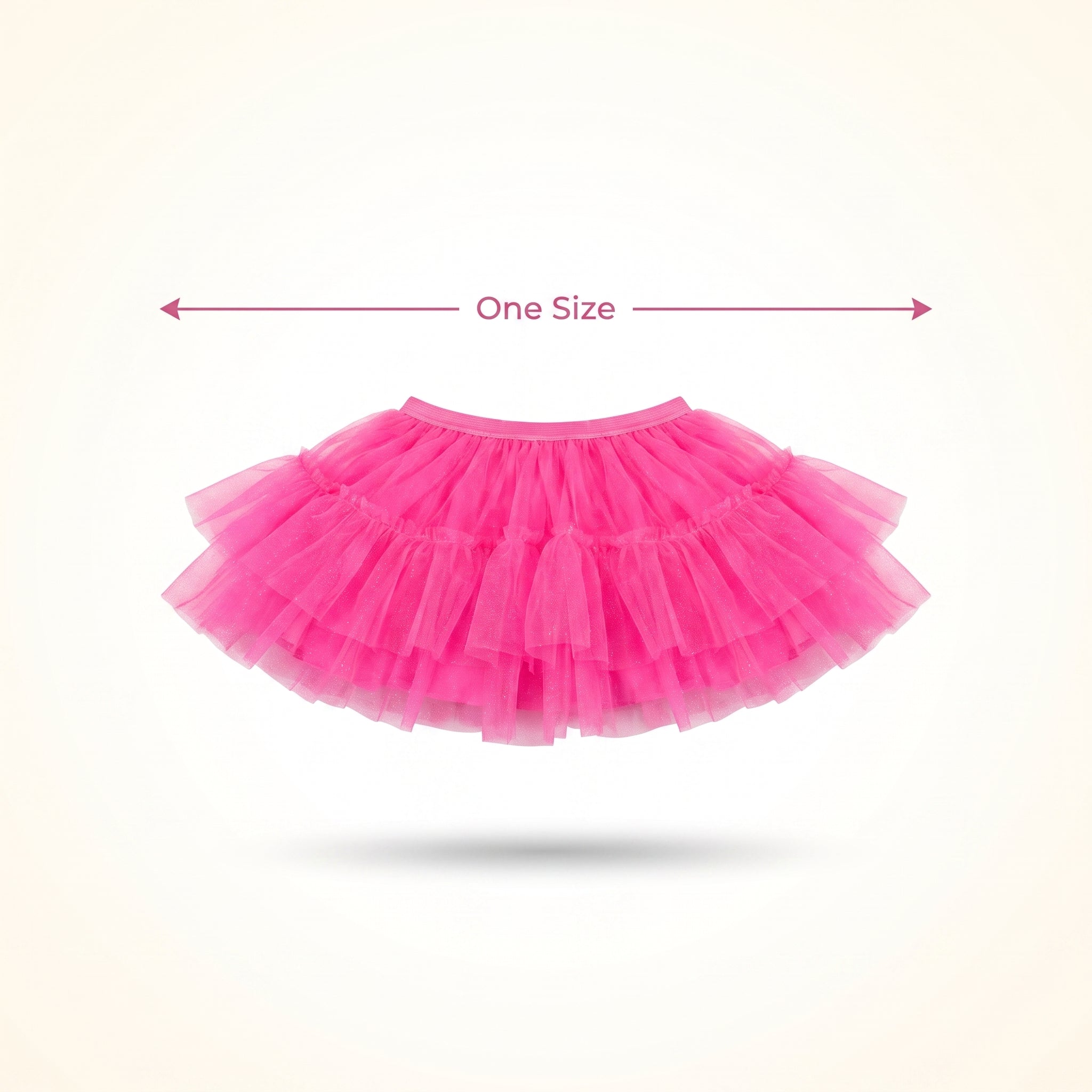 Bright Pink Tutu Skirt - Fun Costume Accessory