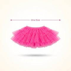 Bright Pink Tutu Skirt - Fun Costume Accessory