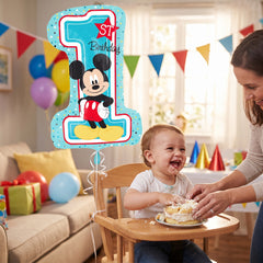 Mickey Mouse 1st Birthday SuperShape Foil Balloon