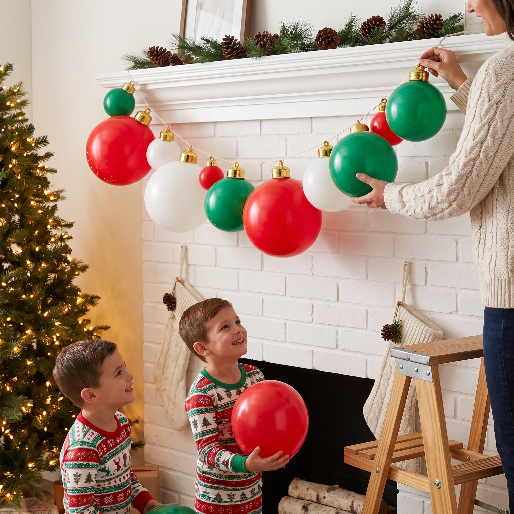 Christmas Air-Filled Balloon Ornament Kit