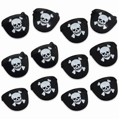 Pirate Eye Patches - 12 Pack Party Favors