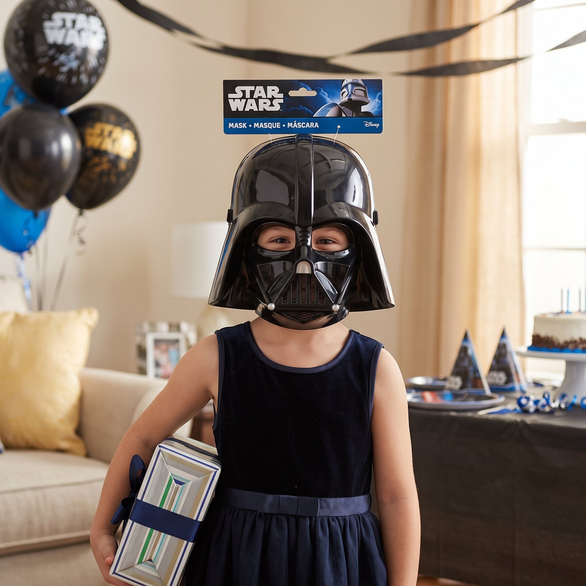 Star Wars Darth Vader Black Party Mask