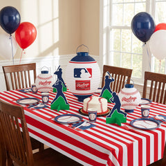 MLB Rawlings Baseball Centerpiece Kit - 7-Piece Table Decorations