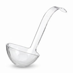 Clear 5 oz. Plastic Ladle for Catering