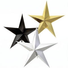 New Year's Eve Oversized 3D Star Decor Pack