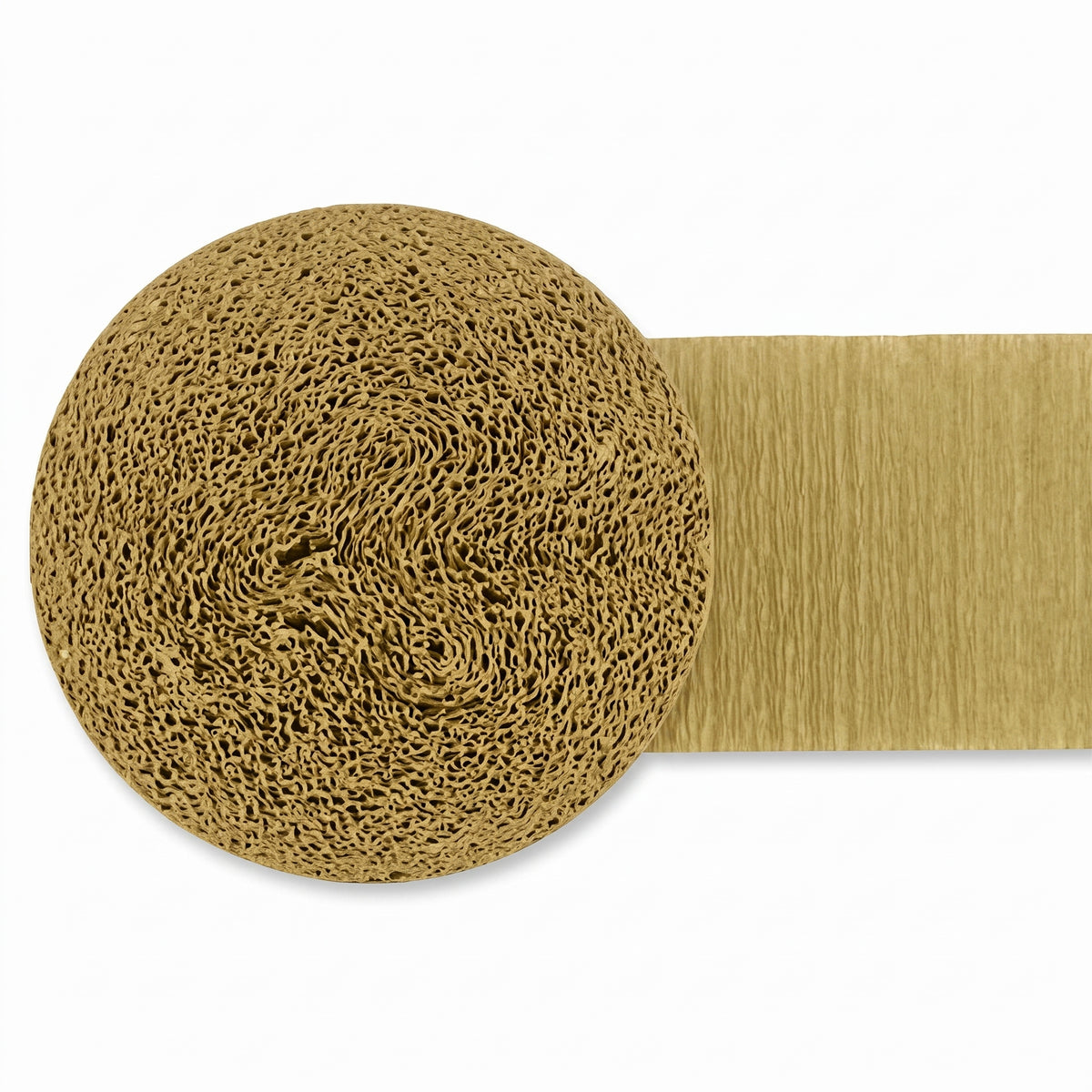 Gold Crepe Streamer - 200ft