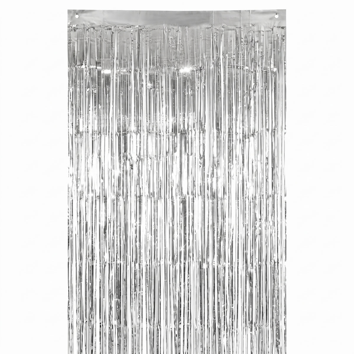 Silver Metallic Door Curtain - 3' x 8'