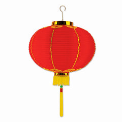 Good Luck Lantern with Tassel - 12-Inch Decoration