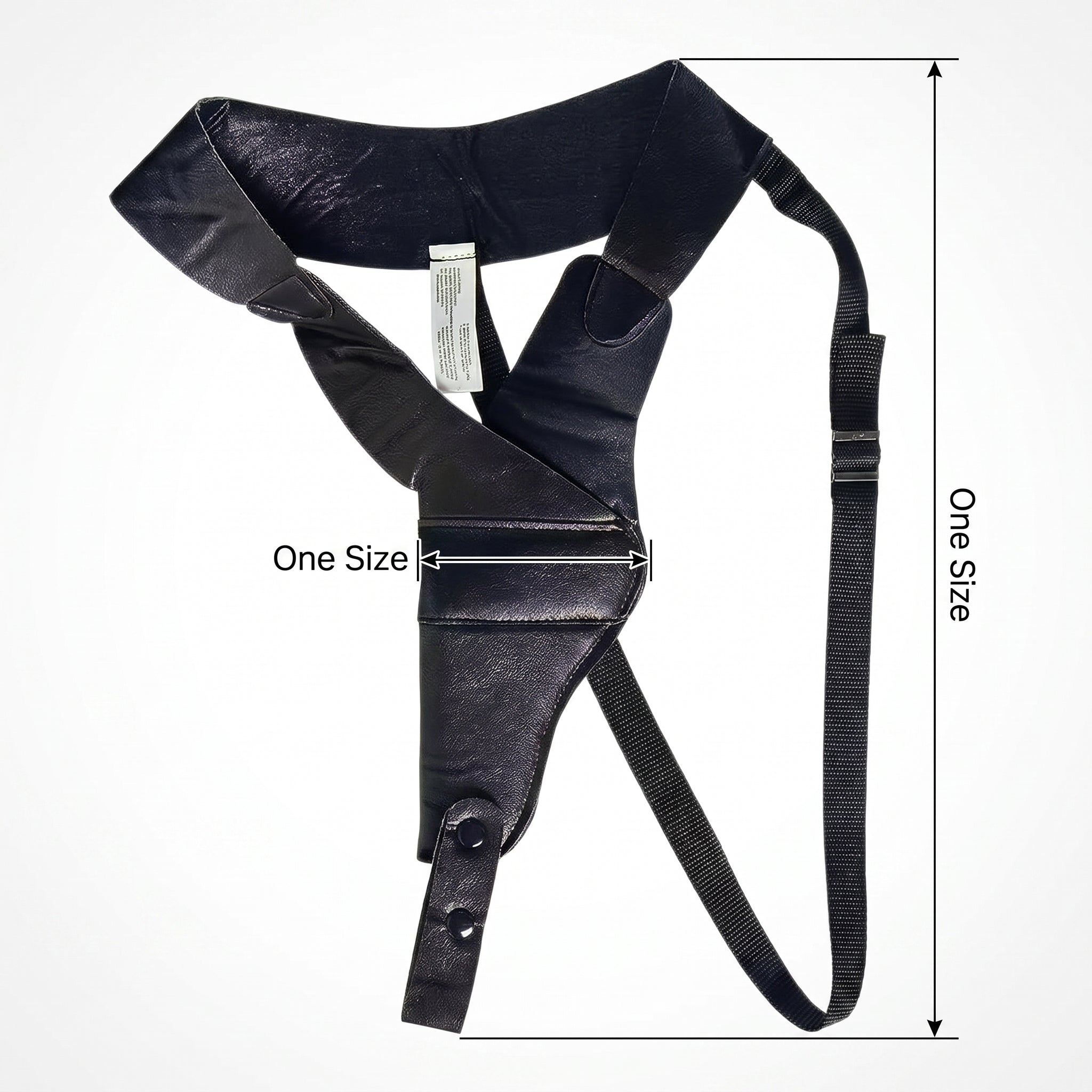 Classic 1920s Shoulder Holster Costume Accessory