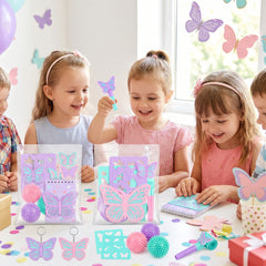 Butterfly Flutter Mega Mix Value Pack - 48-Piece Party Favor Set