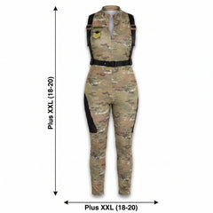 Women's Soldier Costume - Plus Size 2XL (18-20)