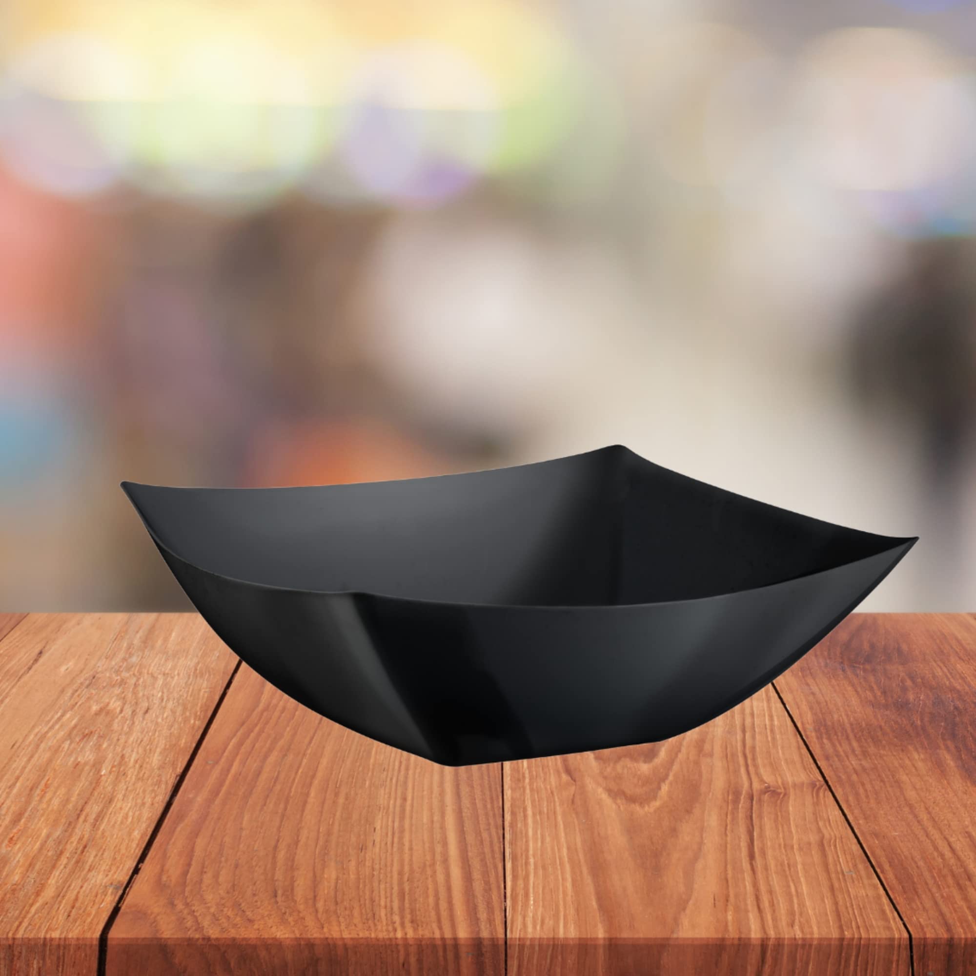 8 Oz. Convex Bowl | Black