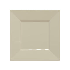 9.5 In. Ivory Square Plates | 10 Count