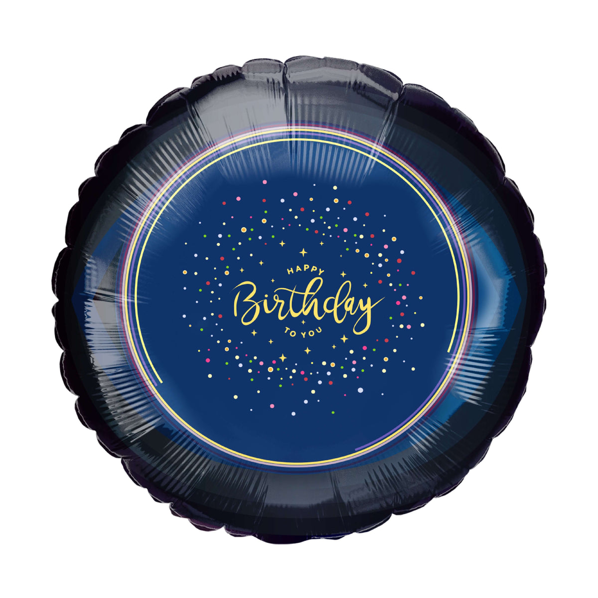 18" Round Blue Balloon