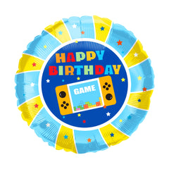 18" Happy Birthday Games Balloon