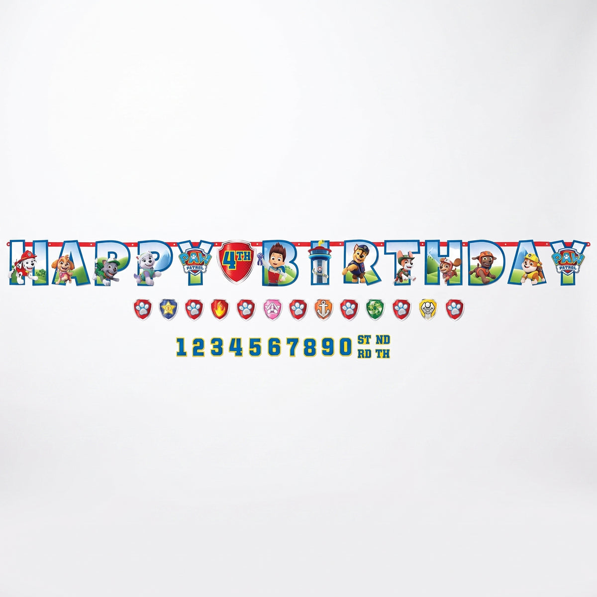 Personalized PAW Patrol Jumbo Birthday Banner