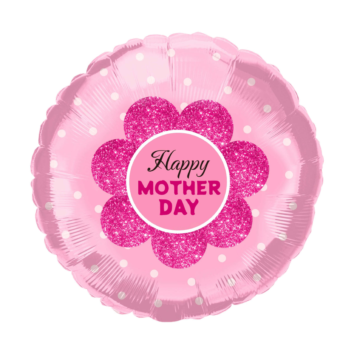 18" Pink Flowers Balloon