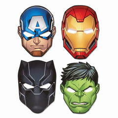 Marvel Avengers Powers Unite Party Masks - 8 Pack
