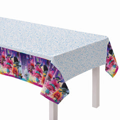 Trolls World Tour Reusable Plastic Table Cover - 54x96 in