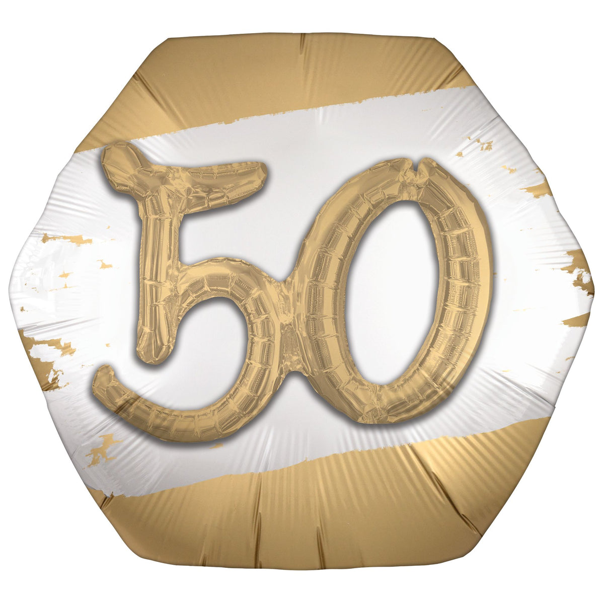 Golden Age 50th Birthday Foil Balloon