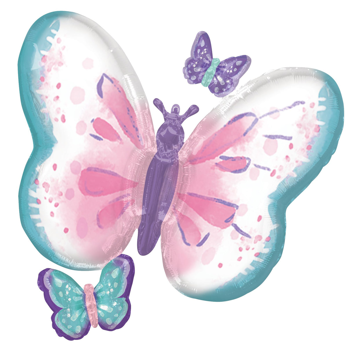 Enchanting Flutter Butterfly Super Shape Foil Balloon
