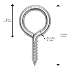 50 Count Eye Hooks