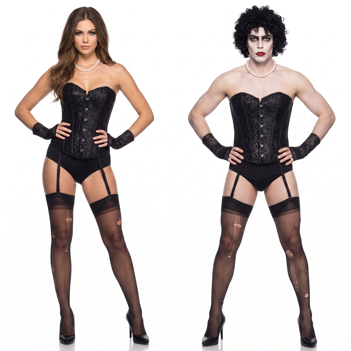 Rocky Horror Corset Costume - XXL