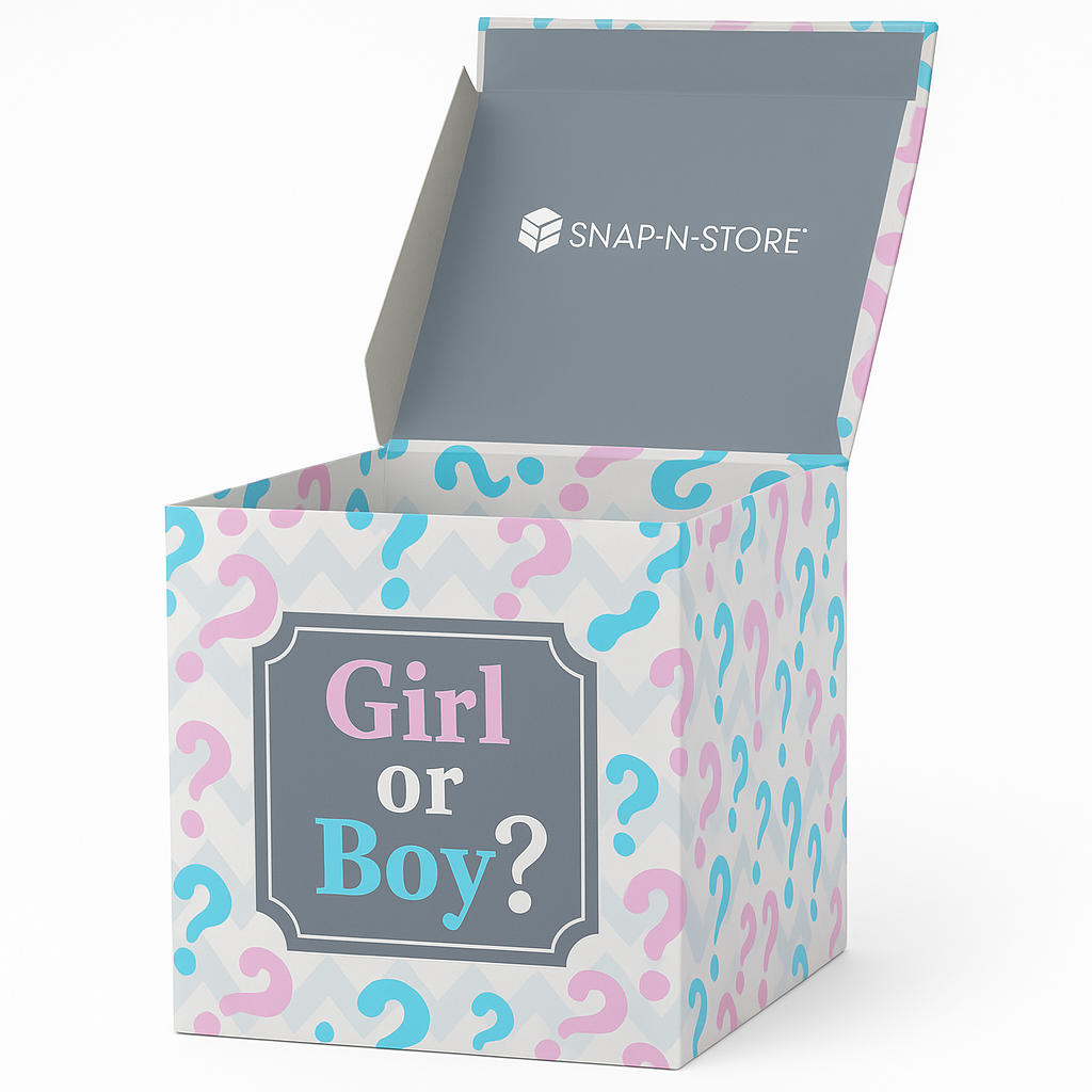 "Girl or Boy?" Small Gender Reveal Box