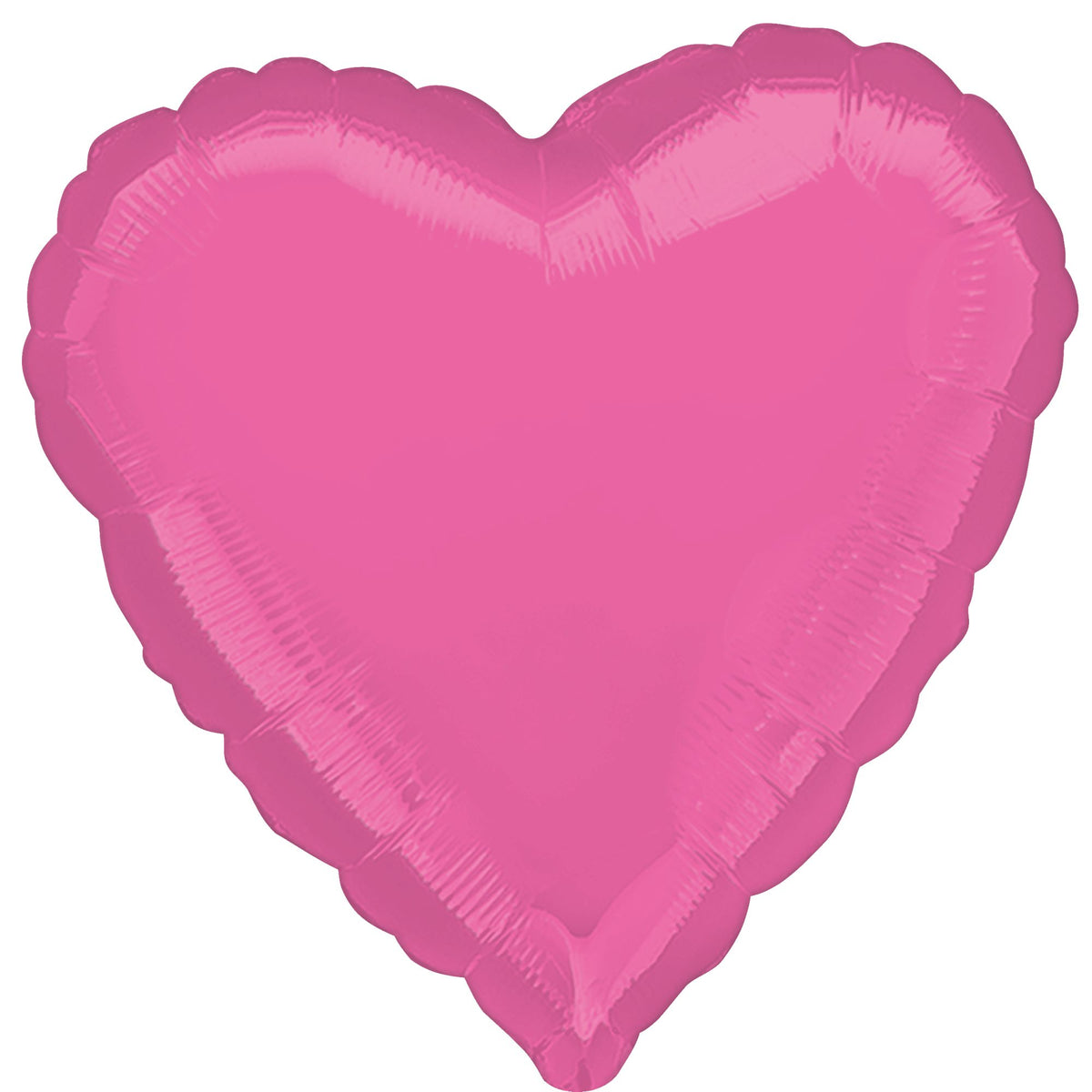 Bright Bubblegum Pink Heart Foil Balloon