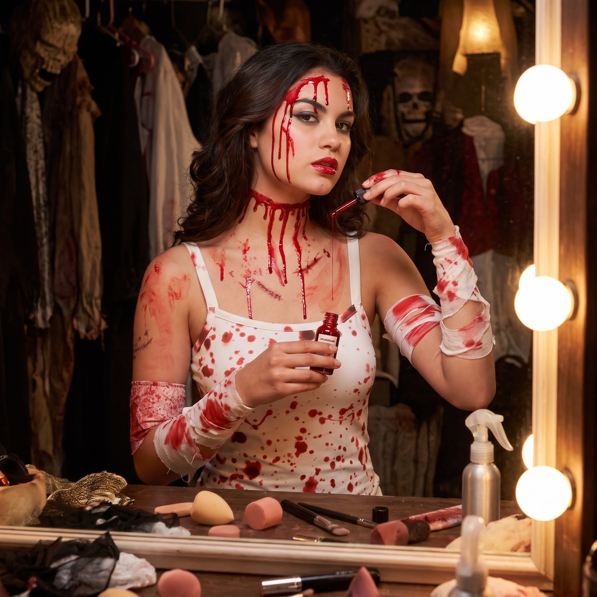 Halloween Special FX Fake Blood Makeup, 1 oz