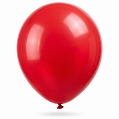 Vibrant Red 9" Latex Balloons - 20 Pack
