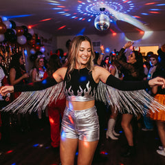 Women's Cowgirl Glam Crop Top Costume Accessory - L/XL