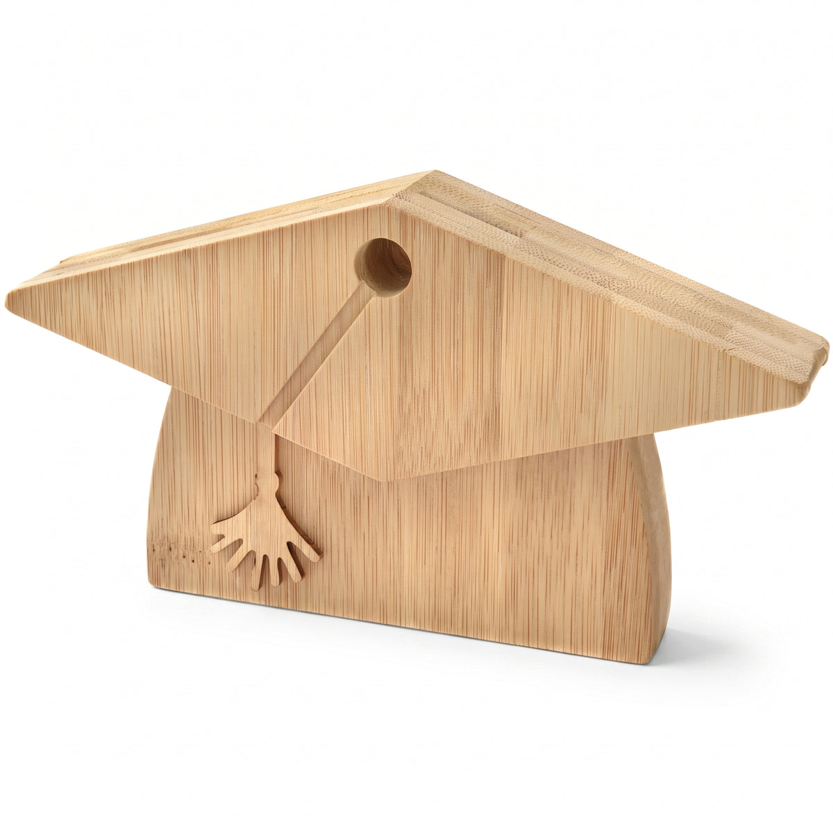 Wooden Graduation Cap Balloon Weight