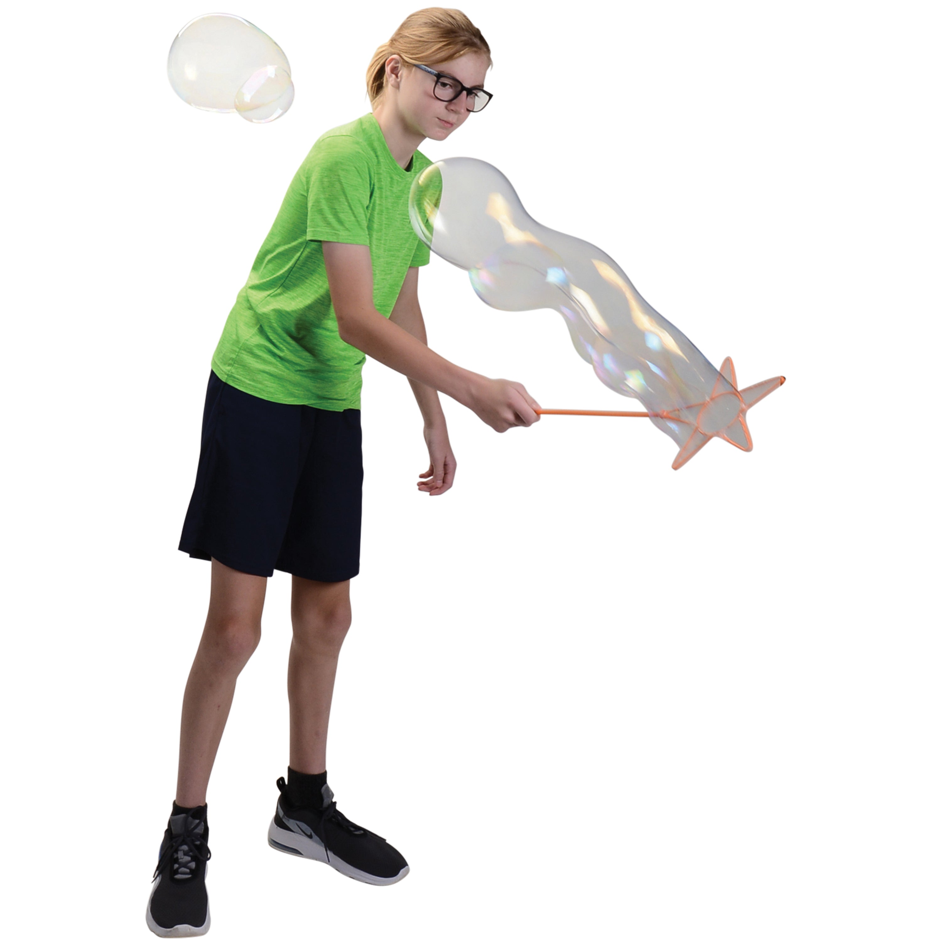 Giant Neon Bubble Wands