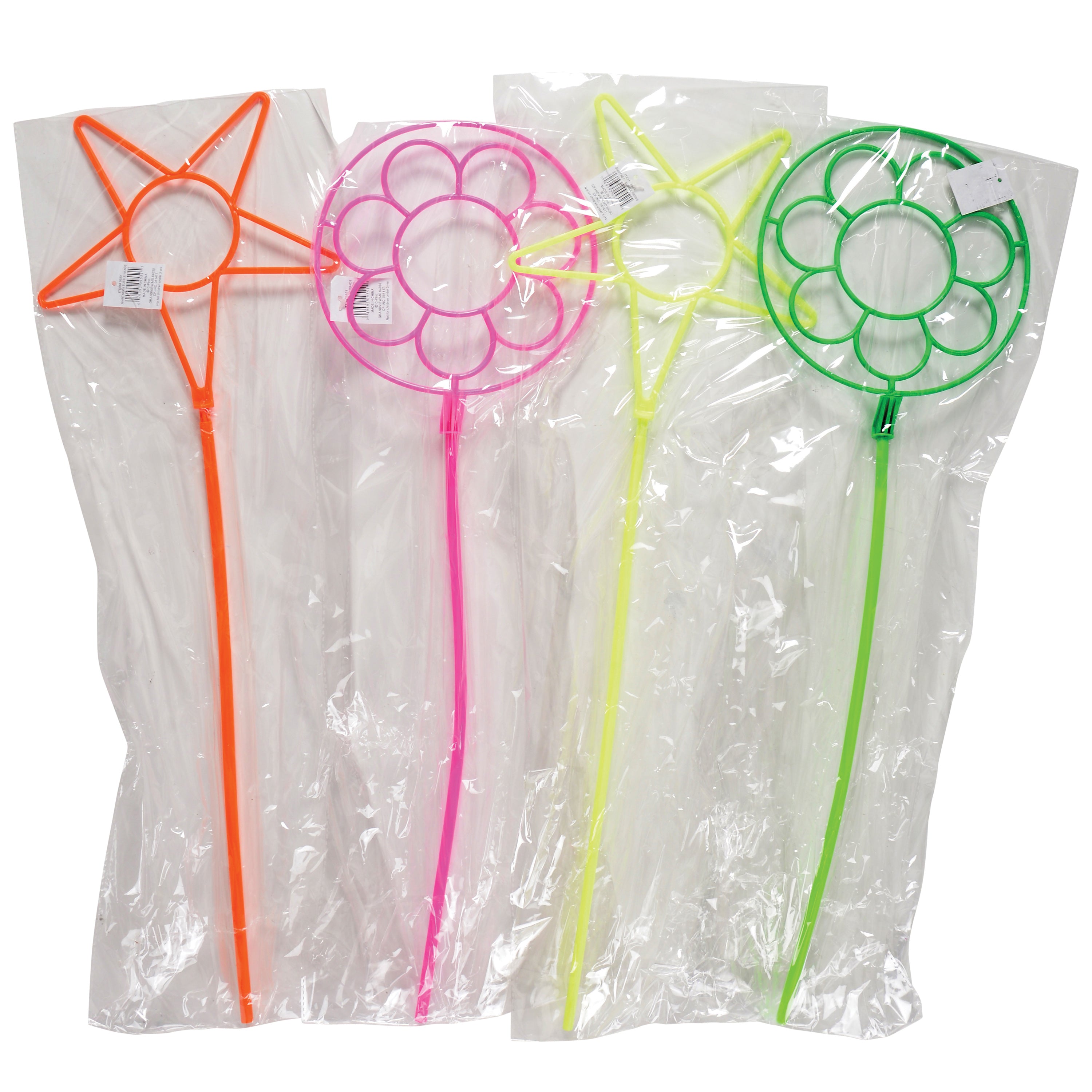 Giant Neon Bubble Wands