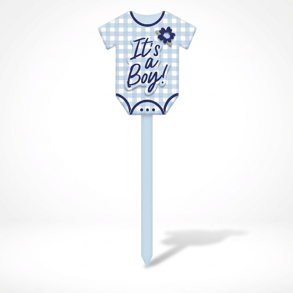 Charming "It's a Boy!" Baby Shower Lawn Sign