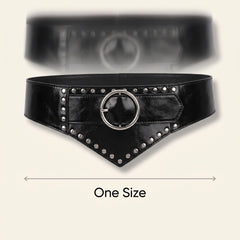 1980s Corset Waist Belt - Versatile Costume Accessory