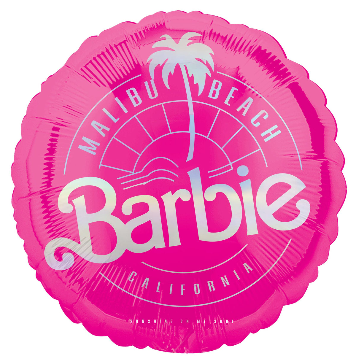 Barbie Malibu Beach 18" Foil Balloon